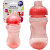 Copo Treinamento Rosa 280ML - Pais e filhos
