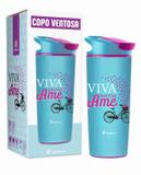 Copo ventosa temas - viva ame sorria - Brasfoot
