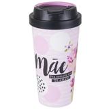Copo Viagem 470ml - Mãe, Amor pra Sempre - Uatt
