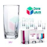 Copo Vidro 320ml (Suco água) BALI jogo c/ 6 Transparente