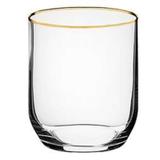 Copos Larus Gold para Whisky 320 ml Bohemia 2S260/320-GD