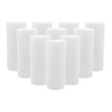 Copos Long Drink de Acrílico para Transfer Laser Branco - 10 Unidades - Crie sempre