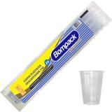 Copos Plásticos Descartáveis 50 Unid de 330 ml - Vendasshop utensílios limpeza
