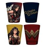 Copos Shot Wonder Woman / Mulher-Maravilha (Set com 4) - DC Comics - Urban