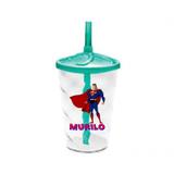 Copos Twister com tampa e canudo 300 ml personalizados - 10 unidades - Fabi brindes