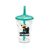Copos Twister com tampa e canudo 500 ml personalizados - 10 unidades - Fabi brindes
