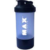 Coqueteleira dupla - 500ml - max titanium - incolor - Integral medica