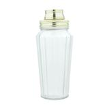 Coqueteleira vidro fine glass dourado 8,8 x 7 x 21 cm 500 ml - Urban