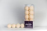 Cordão de Luz Bolinha com 20 Lâmpadas 110V Creme - Pipilota