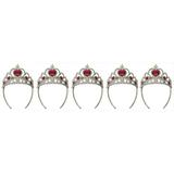 Coroa Tiara Kit Com 5 Unidades para Bloco de Carnaval Festa Infantil Fantasia Detalhes (BSL-2653-3) - Braslu