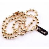 Corrente Woof Classic Bolas Douradas