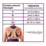 Corretor de Postura Unissex - Tamanho P - Hidrolight OR1007