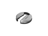 Corta lacres harmoniza corpo de aco inox e base de abs tramontina