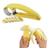 Cortador De Banana Lâmina Inox Fatiador Rodelas Corte Iguais - Cabral imports