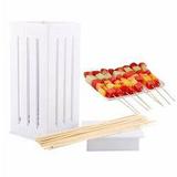 Cortador De Carne Para Espetinho De Churrasco BRANCO 16 ESPETOS - Rpc