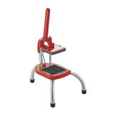 Cortador De Legumes 12x12mm Inox Vermelho 586 Malta