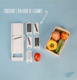 Cortador de legumes com 8 peças - 123 útil