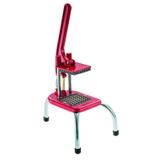 Cortador de Legumes Pequeno 12mm 22cm Alumínio Malta Vermelho