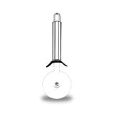Cortador de pizza em inox Brinox top pratic 5,7x19cm