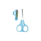 Cortador De Unhas Para Bebês Kit 1 Cortador E 1 Tesoura Azul - Art baby