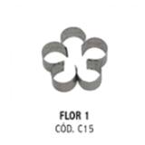 Cortador Inox Flor N.1 - Dona Lella