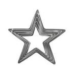 Cortador/Molde para Biscoito de Inox Estrela 5 Peças - Casita
