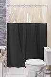 Cortina Box PVC 1,40m x 1,98m Preto - Enxovais yenor