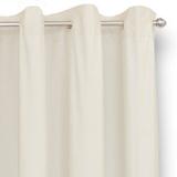 Cortina Corta Luz Blackout PVC(Plástico) 1,40x1,80 Bege - 1 Folha - Admirare
