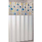 Cortina De Box Vinil Estampado C/ Ganchos 1,35 X 2,00 Metros - Plast leo