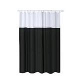 Cortina para Box 180x180cm Poliéster Mor Preta