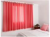 Cortina para Quarto/Sala Santista Atenas - Cereja 2,80x1,80m