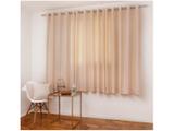 Cortina para Quarto/Sala Santista Buenos Aires - Bege 4,00x2,50m