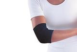 Cotoveleira Térmica E Compressiva Neoprene Preto P Bilateral 361 - Salvapé