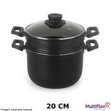 Cozi Vapor / Cuscuzeira Teflon 20 cm - Multiflon