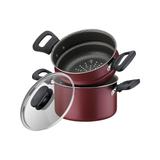 Cozi Vapore Tramontina 20393716 Loreto 17cm Vermelho