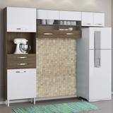 Cozinha Aramóveis Larissa 3 Peças Dakota / Branco