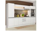 Cozinha Compacta Madesa Smart G200740909 - com Balcão 14 Portas 2 Gavetas 100% MDF