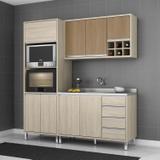 Cozinha Suprema 015 Belaflex Niagara/Carvalho Hanover