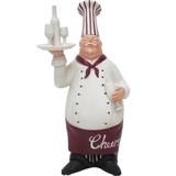 Cozinheiro decorativo - 29 cm - Btc decor