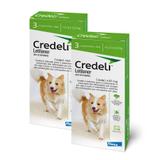 Credeli Antipulgas Cães 11 a 22kg 450mg 3 comprimidos KIT 2cx Elanco