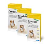 Credeli Antipulgas Cães 1,3 a 2,5kg 56,25mg 3 comprimidos KIT 3cx Elanco