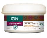 Creme de massagem café verde e argila 300g dágua natural - Dagua natural