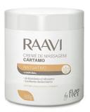Creme de Massagem Corporal Com Óleo de Coco e Cártamo 500gr - Raavi