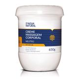Creme de Massagem Corporal Neutro 650g - DÁgua Natural