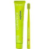 Creme dental curaprox be you explorer 90ml conjunto verde