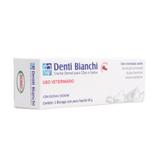 Creme Dental Denti Bianchi Ecovet 65g p/ Cães e gatos Sabor Carne