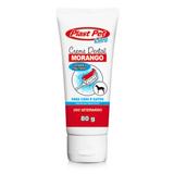Creme Dental Para Cães e Gatos Sabor Morango Plast Pet