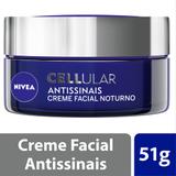 Creme Facial Nivea Cellular Antissinais Noite 51g