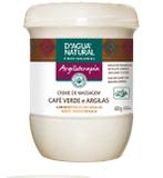 Creme Massagem Café Verde E Argila 650g Dagua Natural