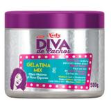 Creme tratamento diva de cachos 500g diva cachos turbinados - Sem marca